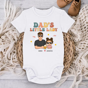 Je suis le petit bébé de papa - Body bébé personnalisé en famille - Fête des pères, cadeau de baby shower, cadeau pour premier papa, grand-père