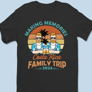La vie est un voyage qu'il vaut mieux faire ensemble - T-shirt, sweat à capuche et sweat-shirt unisexe personnalisé pour la famille - Cadeau de vacances d'été pour les membres de la famille