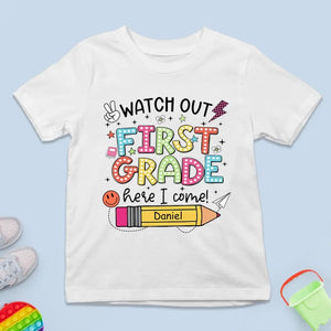 Retour à l'école, retour à la cool - T-shirt enfant personnalisé - Cadeau de rentrée pour enfant