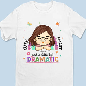 Un peu dramatique - T-shirt enfant personnalisé - Cadeau pour enfant