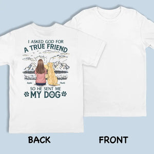 Prêt pour une aventure inoubliable ? T-shirt unisexe personnalisé avec imprimé au dos pour chien, sweat à capuche, sweat-shirt – Cadeau pour propriétaires et amoureux des animaux.