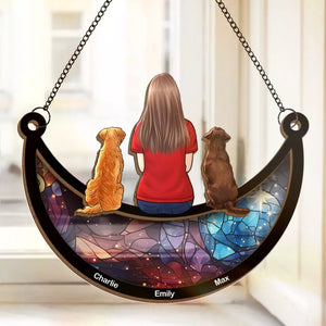 Jusqu'à ce que je te revoie - Attrape-soleil personnalisé à suspendre à une fenêtre - Cadeau de condoléances pour les propriétaires d'animaux et les amoureux des animaux