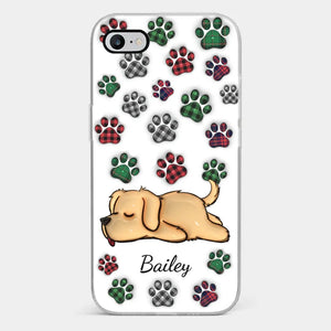 Les animaux de compagnie ne sont pas seulement des animaux, ils font partie de la famille - Coque de téléphone transparente personnalisée avec effet gonflable 3D pour chien et chat - Cadeau pour les propriétaires et les amoureux des animaux