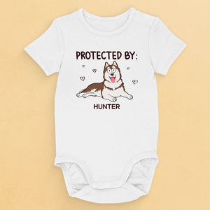 La vie serait ennuyeuse sans moi - Body bébé personnalisé avec chien - Cadeau de naissance, cadeau pour propriétaires d'animaux, amoureux des animaux