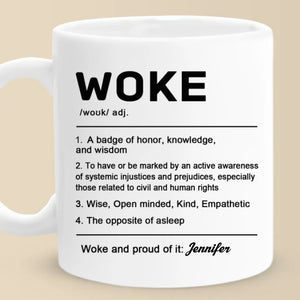Un badge d'honneur - Tasse personnalisée avec affirmation - Cadeau pour vous-même