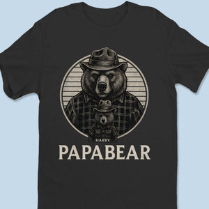 Les Cubs suivent le courage - T-shirt unisexe personnalisé pour la famille, t-shirt premium, sweat à capuche - Fête des pères, cadeau pour papa, grand-père