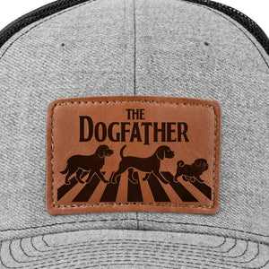 Chapeau en cuir - Cadeaux d'anniversaire pour les amoureux des chiens, les papas et les mamans - Chaque meute a besoin d'un patron