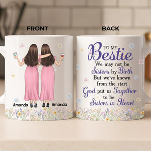 Custom Mug - Personalized Best Friend Birthday Gifts For Women, Besties, Sisters, BFF - Made Of Golden Moments
