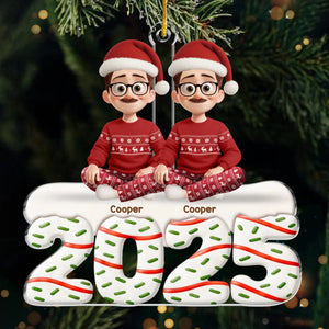 Custom Acrylic Ornament - Personalized Christmas Birthday Gifts For Family, Dog Cat Lovers - New Arrival, Into Every Moment, AMZ