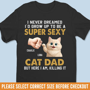 Custom Unisex T-shirt, Premium T-shirt, Hoodie - Personalized Christmas Birthday Gifts For Cat Lovers, Cat Mom And Dad - Fur Baby Spoiled Club