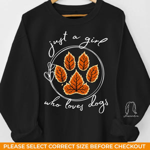 Her Heart Is With Her Furry Friends - Dog & Cat Personalized Custom Unisex Sweatshirt With Design On Sleeve - Gift For Pet Owners, Pet Lovers