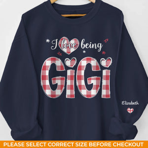 A Mother's Love Is The Purest Form Of Magic - Family Personalized Custom Unisex Sweatshirt, Hoodie With Design On Sleeve - Christmas Gift For Mom, Grandma