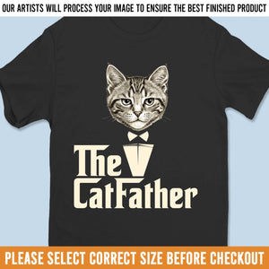 Custom Photo Unisex T-shirt, Premium T-shirt, Hoodie - Personalized Birthday Gifts For Cat Lovers, Cat Mom And Dad - Home Smells Like Fur And Love
