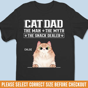 Custom Unisex T-shirt, Premium T-shirt, Hoodie - Personalized Birthday Gifts For Cat Lovers, Cat Mom And Dad - Real Men Love Cats