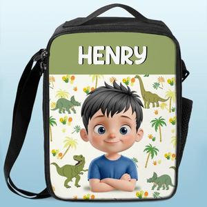 Sac à lunch personnalisé pour enfants - Cadeaux personnalisés pour la rentrée scolaire - Up, Up, And Learning Away