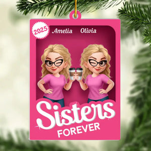 Décoration acrylique personnalisée – Cadeaux d'anniversaire personnalisés pour meilleure amie – Sisters Forever