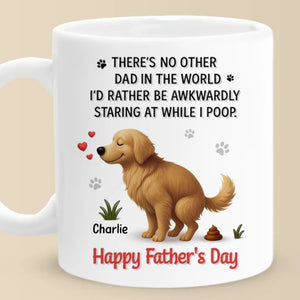 Tu me promènes, me nourris, m'aimes - Mug personnalisé pour chien - Fête des pères, cadeau pour les propriétaires d'animaux, amoureux des animaux