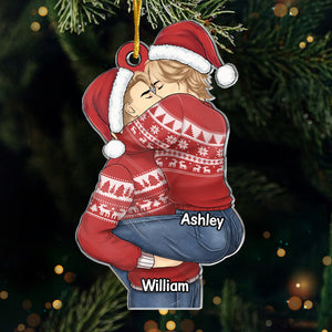 You Are Mine - Couple Personalized Custom Ornament - Acrylic Custom Shaped - Christmas Gift For Husband Wife, Anniversary