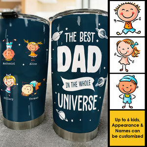 Le meilleur papa de tout l'univers - Gobelet personnalisé - Cadeau pour papa