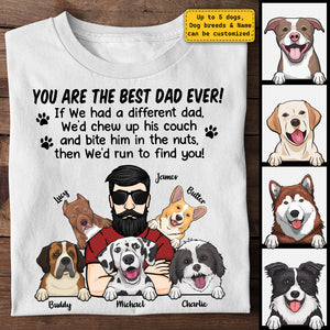 Tu es le meilleur papa du monde - T-shirt unisexe personnalisé, sweat à capuche - Cadeau pour papa