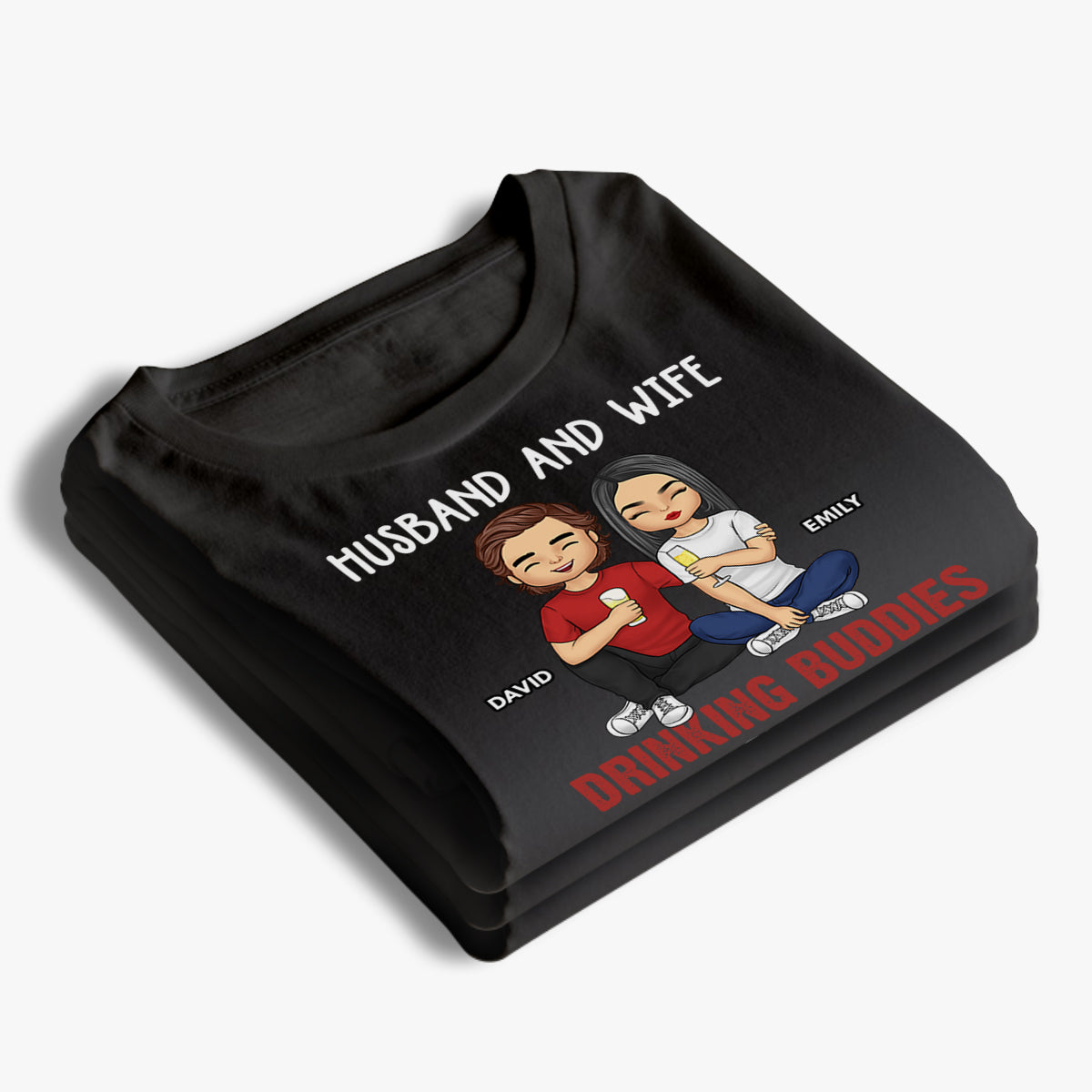 Tu es le seul que je veux ennuyer pour le reste de ma vie - T-shirt unisexe personnalisé, sweat à capuche, sweat-shirt - Cadeau pour mari et femme, anniversaire