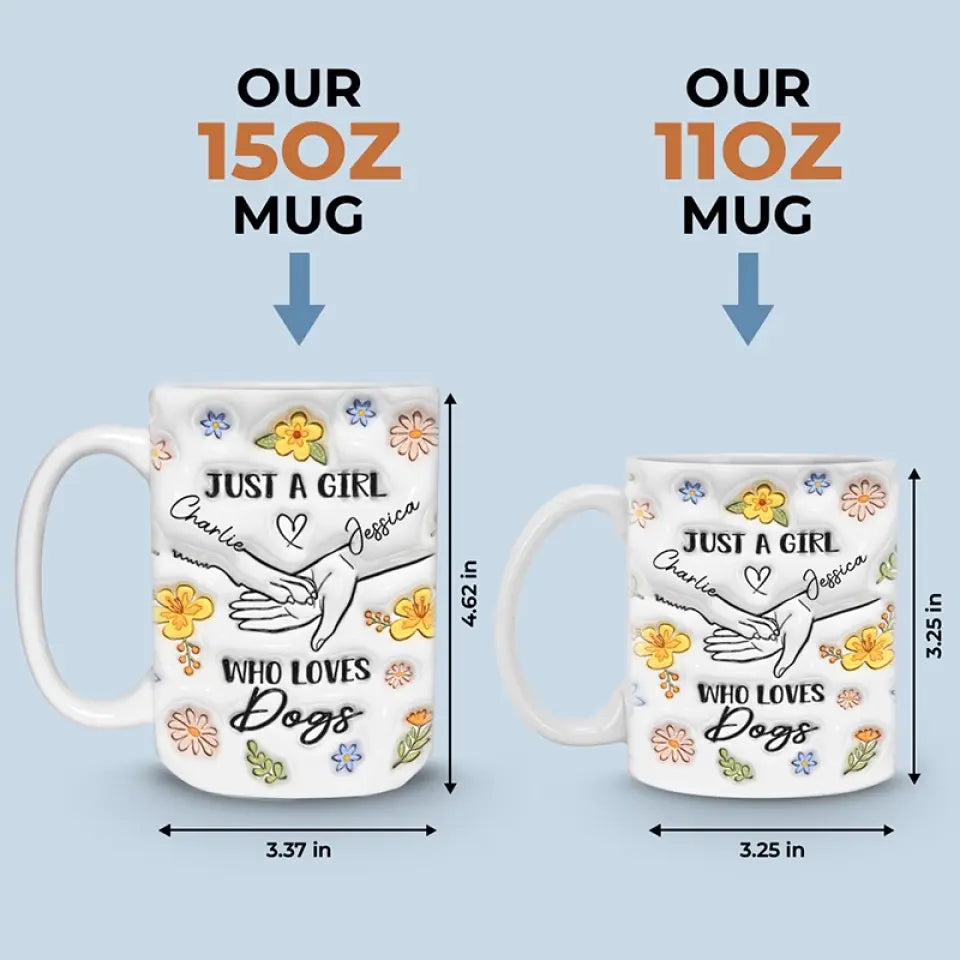 The Dog Is The God Of Frolic - Dog Personalized Custom 3D Inflated Effect Printed Mug - Mother's Day, Gift For Pet Owners, Pet Lovers