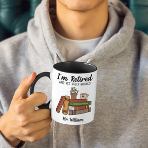 Lire des livres est mon travail - Tasse personnalisée pour collègue - Cadeau d'appréciation et de retraite pour collègues, amis de travail, collègues