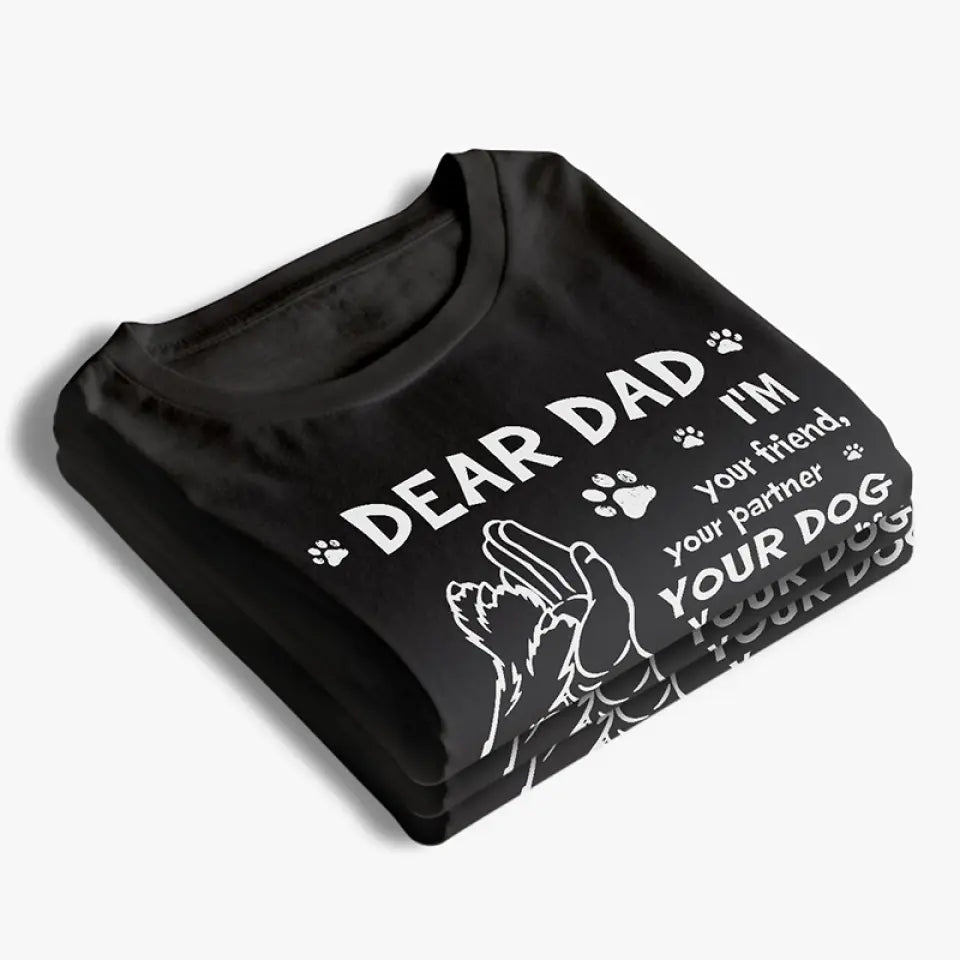 Tu es ma vie, mon amour, mon leader - T-shirt unisexe personnalisé pour chien, sweat à capuche, sweat-shirt - Fête des pères, cadeau pour les propriétaires d'animaux, amoureux des animaux