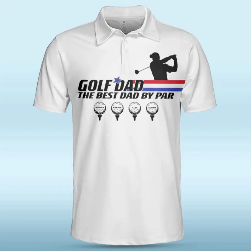 Every Son Quotes His Father, In Words & In Deeds - Family Personalized Custom All Over Print Polo Shirt - Father's Day, Gift For Dad