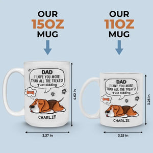 La vie est meilleure avec un chien à vos côtés - Mug personnalisé avec effet gonflable 3D - Cadeau pour les propriétaires et les amoureux des animaux