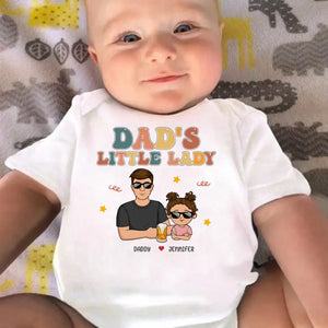 Je suis le petit bébé de papa - Body bébé personnalisé en famille - Fête des pères, cadeau de baby shower, cadeau pour premier papa, grand-père