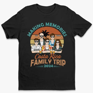 La vie est un voyage qu'il vaut mieux faire ensemble - T-shirt, sweat à capuche et sweat-shirt unisexe personnalisé pour la famille - Cadeau de vacances d'été pour les membres de la famille