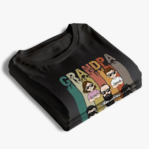L'Homme, le Mythe, le Marchand de Snacks - T-shirt, sweat à capuche, sweat-shirt unisexe personnalisé pour la famille - Cadeau pour papa, grand-père