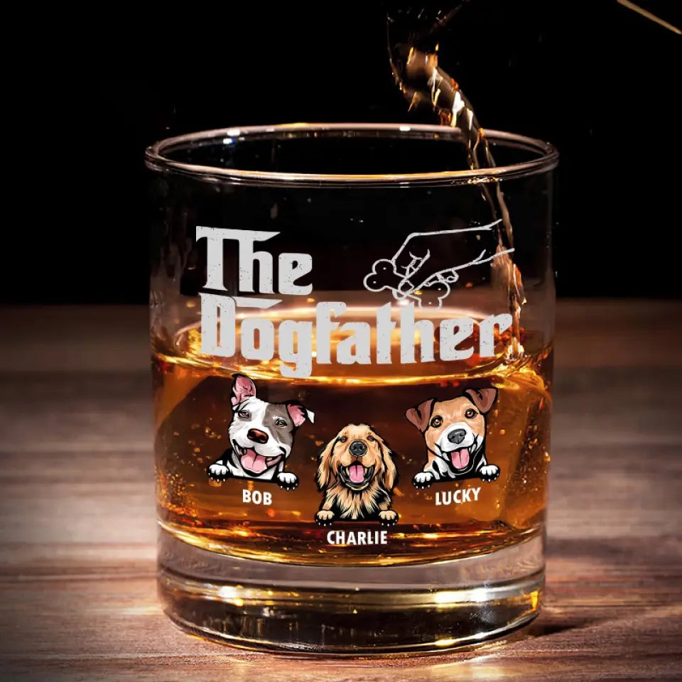 Nous sommes fiers de vous avoir - Verre à whisky personnalisé pour chien - Cadeau pour les propriétaires d'animaux de compagnie, les amoureux des animaux