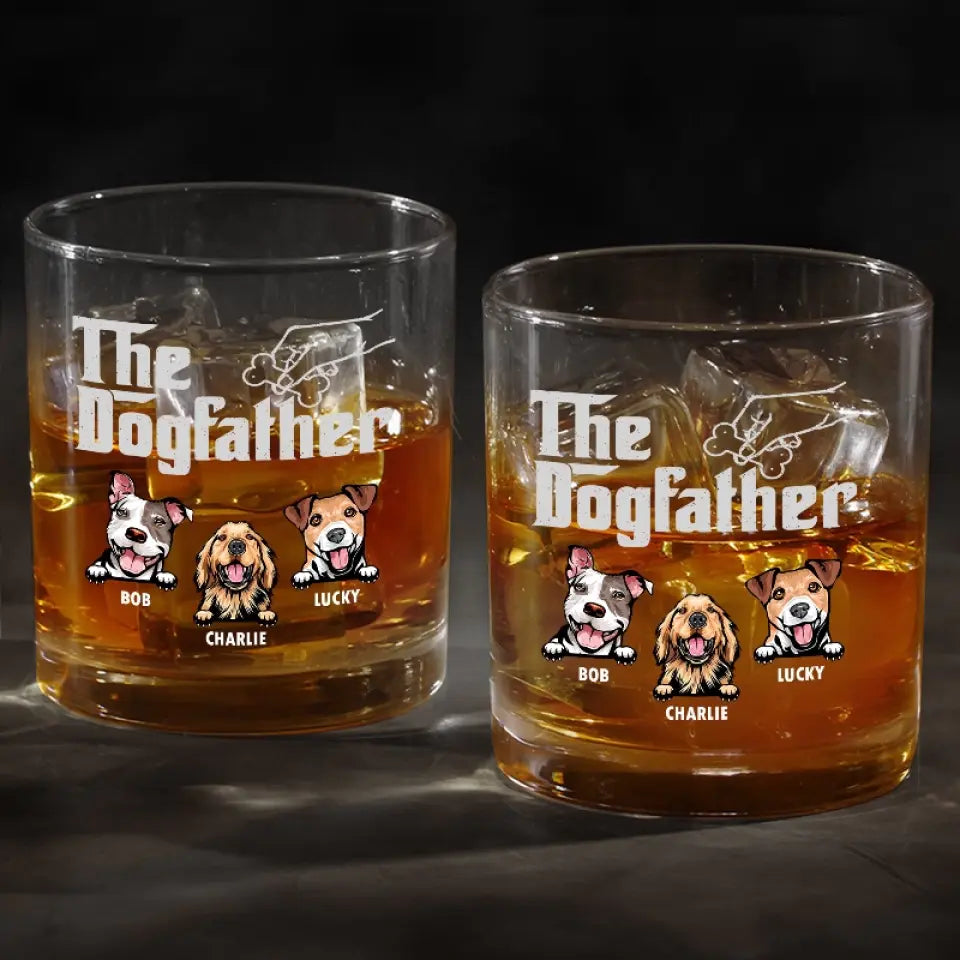 Nous sommes fiers de vous avoir - Verre à whisky personnalisé pour chien - Cadeau pour les propriétaires d'animaux de compagnie, les amoureux des animaux