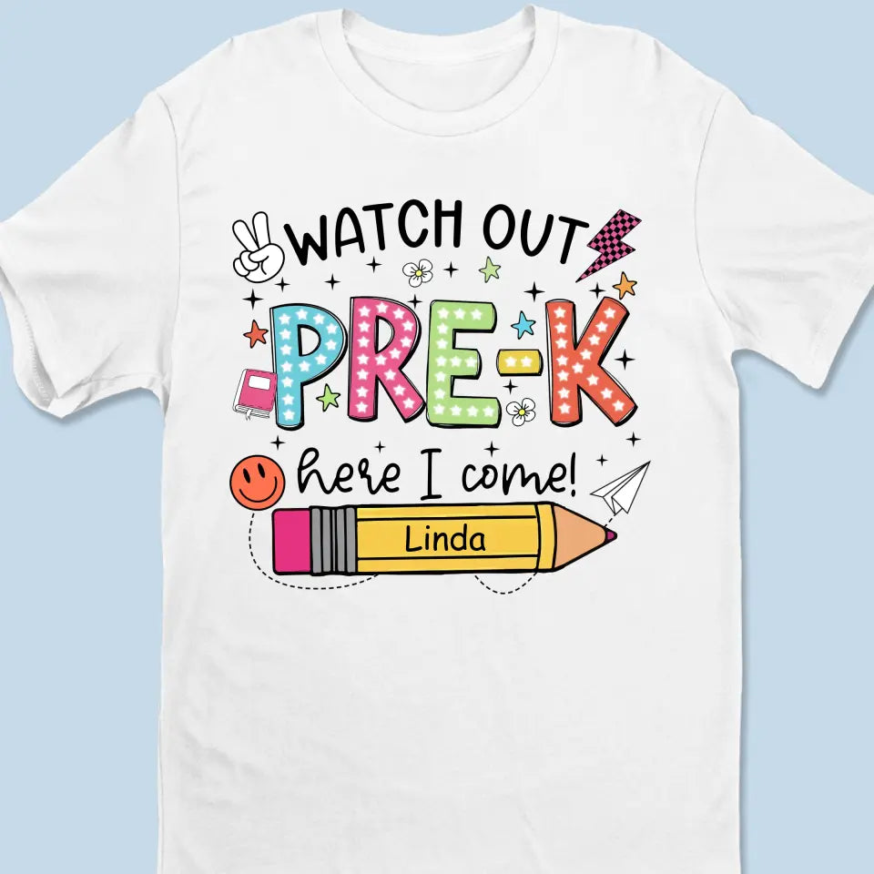 Retour à l'école, retour à la cool - T-shirt enfant personnalisé - Cadeau de rentrée pour enfant