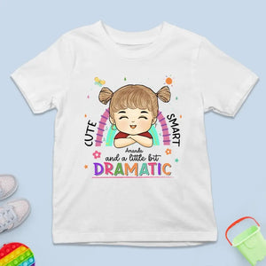 Un peu dramatique - T-shirt enfant personnalisé - Cadeau pour enfant