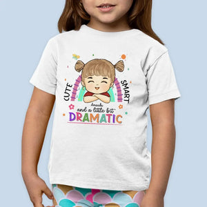 Un peu dramatique - T-shirt enfant personnalisé - Cadeau pour enfant