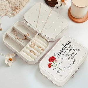 Nous t'avons aimé toute notre vie - Coffret à bijoux personnalisé pour famille - Cadeau pour maman, grand-mère