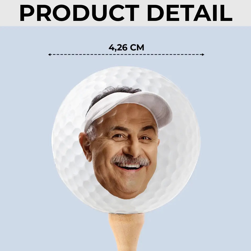Le golf photo personnalisé, comme la rougeole, doit être attrapé jeune - Balle de golf personnalisée - Cadeau d'appréciation et de retraite pour collègues, amis de travail, collègues