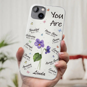 Les vrais amis sont toujours ensemble en esprit - Coque de téléphone transparente personnalisée Bestie - Cadeau pour meilleures amies, meilleures amies, sœurs