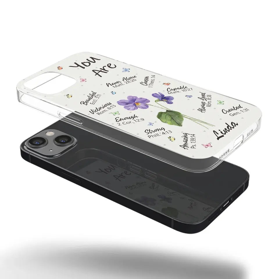 Les vrais amis sont toujours ensemble en esprit - Coque de téléphone transparente personnalisée Bestie - Cadeau pour meilleures amies, meilleures amies, sœurs