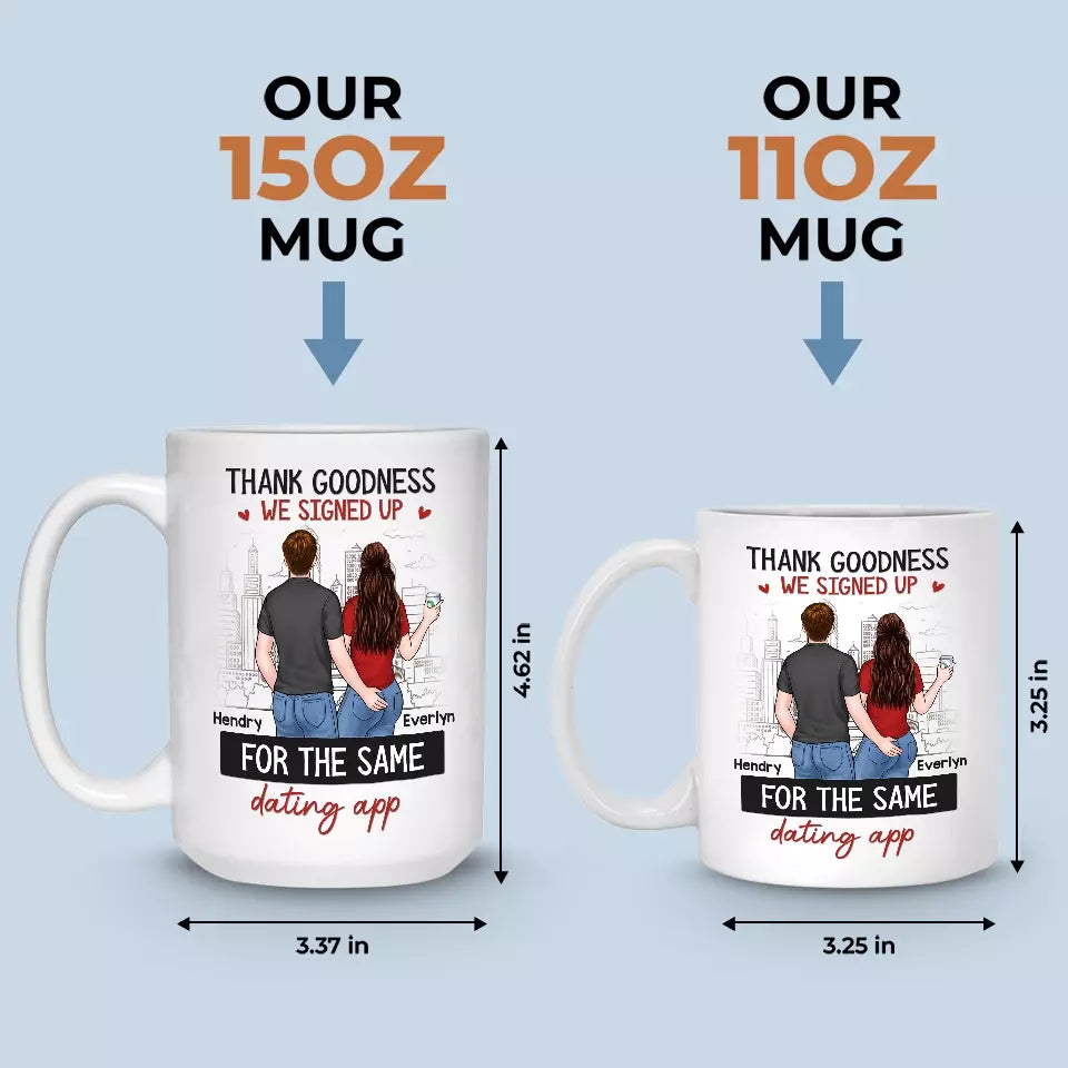 Tu es mon destin - Tasse personnalisée pour couple - Cadeau pour mari et femme, anniversaire
