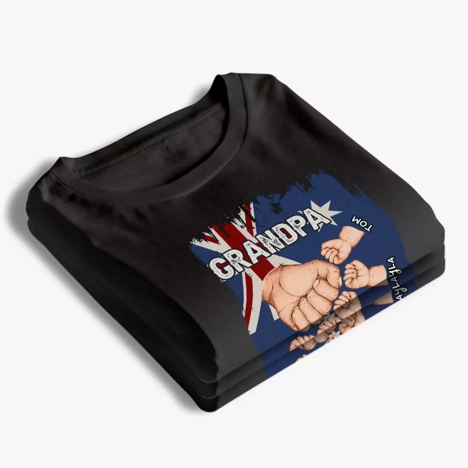 L'amour entre un père et son enfant est infini - T-shirt unisexe personnalisé pour la famille, sweat à capuche, sweat-shirt - Fête des pères, cadeau pour papa, grand-père