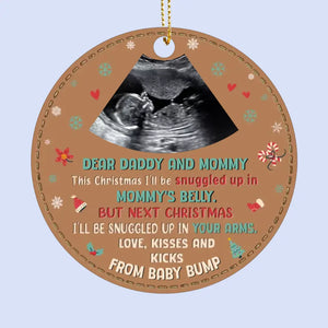 Photo personnalisée Petits doigts et sourires de chérubins, un miracle qui vole nos cœurs - Décoration familiale en cuir personnalisée - Cadeau de Noël pour bébé, enfant, nouveau-né