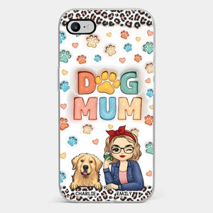Furry Friends By My Side - Dog & Cat Personalized Custom 3D Inflated Effect Printed Clear Phone Case - Christmas Gift For Pet Owners, Pet Lovers