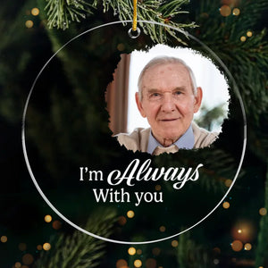 You are My Best Memory, Personalized Memorial Christmas Ornaments - New Arrival, Christmas Memorial Gifts for Loss of Dad