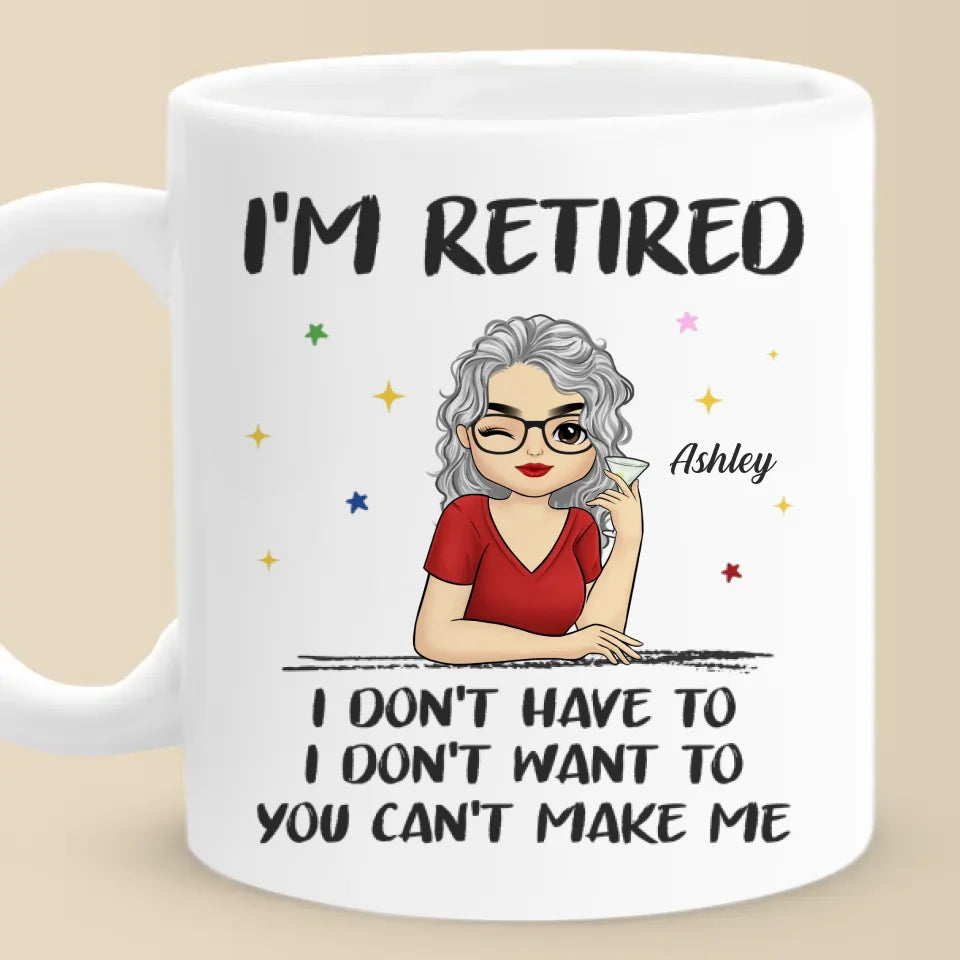 The Adventure Begins - Personalized Custom Mug - Appreciation, Retirement Gift For Coworkers, Work Friends, Colleagues, Family Members