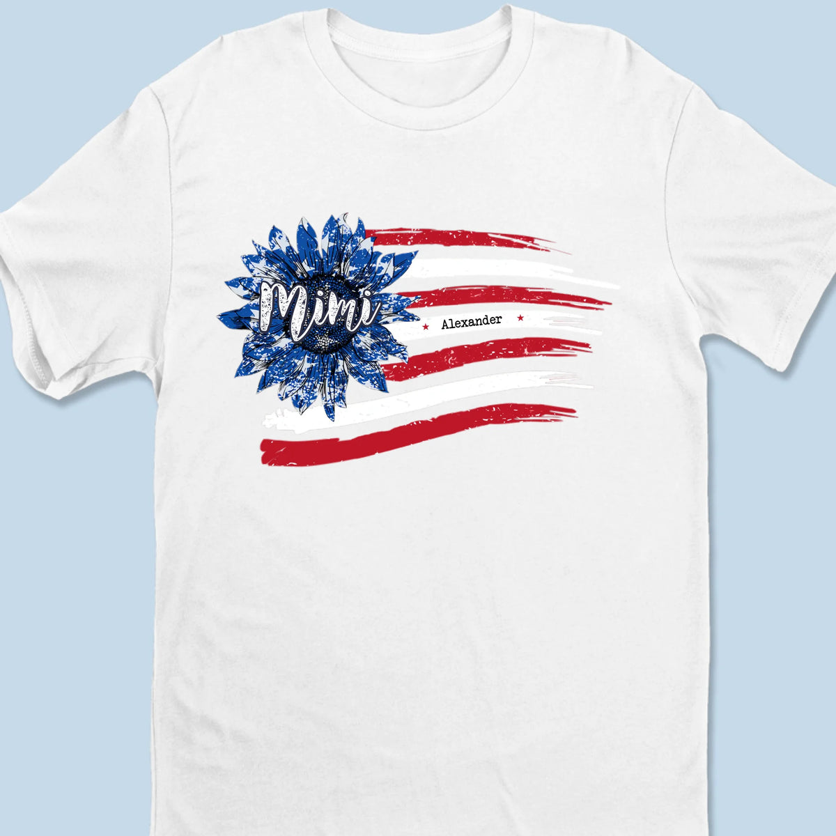 Grand-mère, un cadeau du ciel ! T-shirt unisexe personnalisé pour la famille, t-shirt premium, sweat à capuche, cadeau du 4 juillet pour maman et grand-mère.