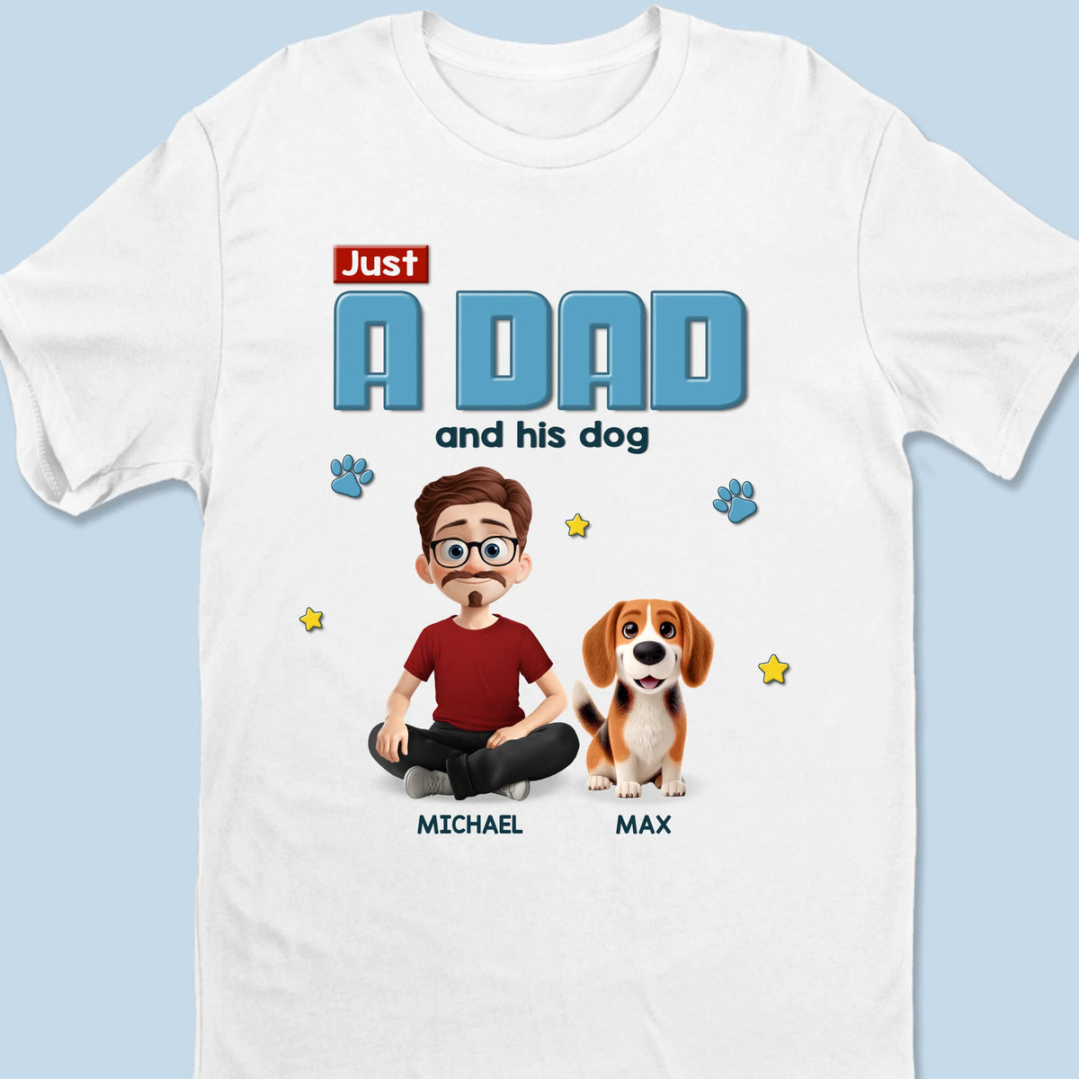 Poils de chien, peu importe, juste de l'amour - T-shirt unisexe personnalisé pour chien, t-shirt premium, sweat à capuche - Fête des pères, cadeau pour papa, propriétaires d'animaux, amoureux des animaux